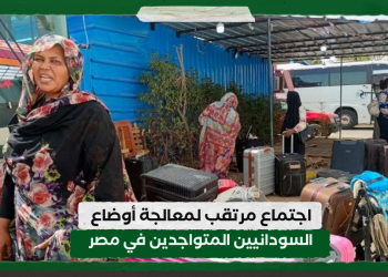 اجتماع مرتقب لمعالجة أوضاع السودانيين المتواجدين في مصر 16 اجتماع مرتقب لمعالجة أوضاع السودانيين المتواجدين في مصر