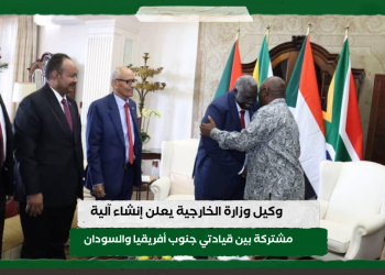 وكيل وزارة الخارجية يعلن إنشاء آلية مشتركة بين قيادتي جنوب أفريقيا والسودان