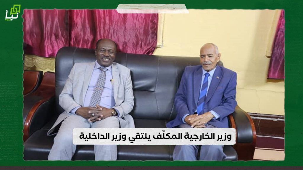وزير الخارجية المكلّف يلتقي وزير الداخلية