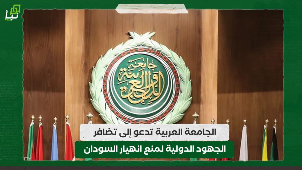الجامعة العربية تدعو إلى تضافر الجهود الدولية لمنع انهيار السودان