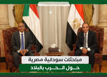 مباحثات سودانية مصرية حول الحرب بالبلاد
