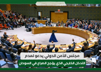 مجلس الأمن الدولي يدعو لعدم التدخل الخارجي الذي يؤجج الصراع في السودان
