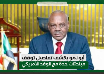 أبو نمو يكشف تفاصيل توقف مباحثات جدة مع الوفد الأمريكي