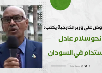 حسين عوض علي وزير الخارجية يكتب : نحو سلام عادل ومستدام في السودان