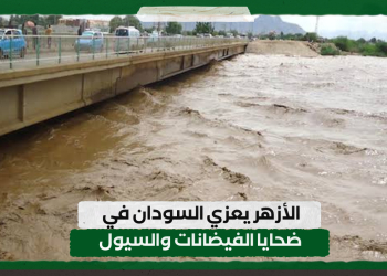 الأزهر يعزي السودان في ضحايا الفيضانات والسيول