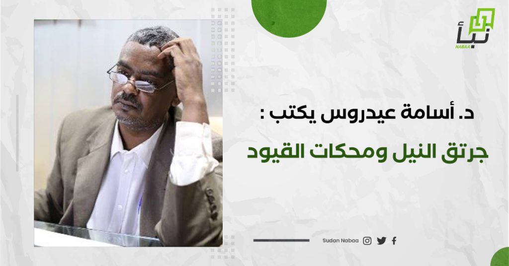 د. أسامة عيدروس يكتب: جرتق النيل ومحكات القيود 1 د. أسامة عيدروس يكتب: جرتق النيل ومحكات القيود