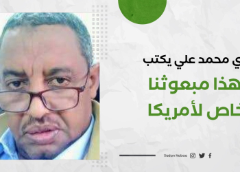 صبري محمد علي يكتب: وهذا مبعوثنا الخاص لأمريكا