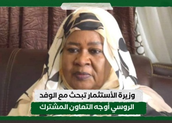 وزيرة الأستثمار تبحث مع الوفد الروسي أوجه التعاون المشترك