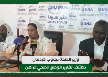 وزير الصحة بجنوب كردفان تكشف تقارير الوضع الصحي الراهن