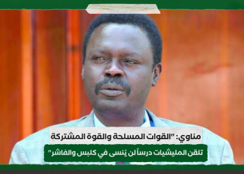 مناوي: “القوات المسلحة والقوة المشتركة تلقن المليشيات درساً لن يُنسى في كلبس والفاشر”