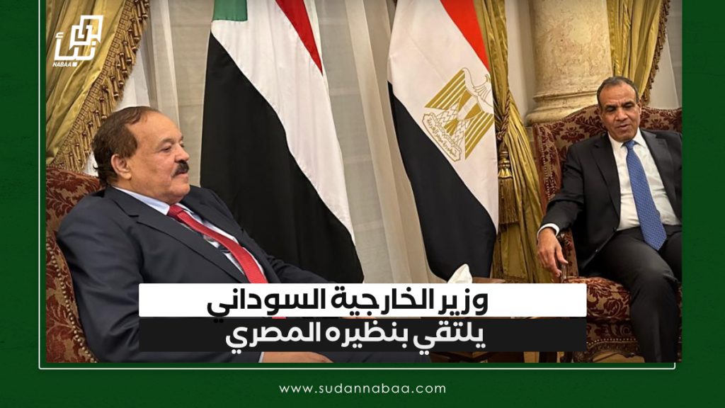 وزير الخارجية السوداني يلتقي بنظيره المصري 1 IMG 20241107 103532
