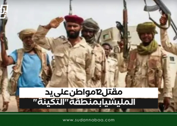 مقتل 12 مواطن على يد المليشيا بمنطقة “التكينة”