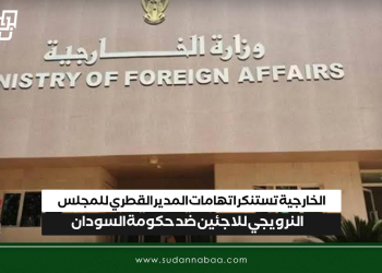 الخارجية تستنكر اتهامات المدير القطري للمجلس النرويجي للاجئين ضد حكومة السودان