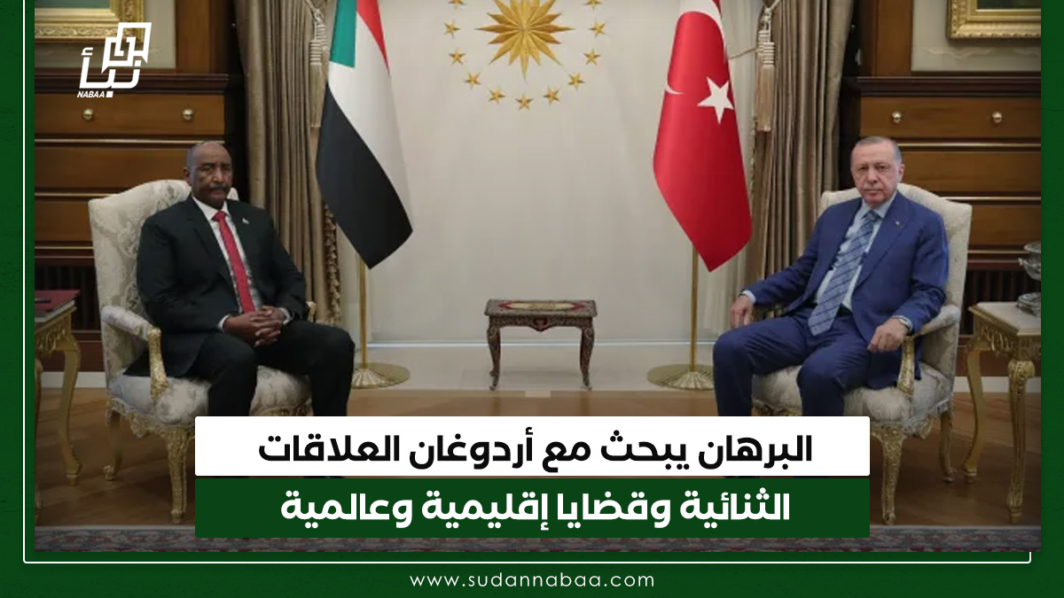 البرهان يبحث مع أردوغان العلاقات الثنائية وقضايا إقليمية وعالمية 10 البرهان يبحث مع أردوغان العلاقات الثنائية وقضايا إقليمية وعالمية