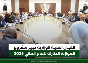 اللجان الفنية الوزارية تُجيز مشروع الموازنة الطارئة للعام المالي 2025