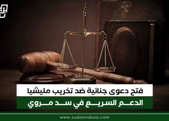 فتح دعوى جنائية ضد تخريب مليشيا الدعم السريع في سد مروي