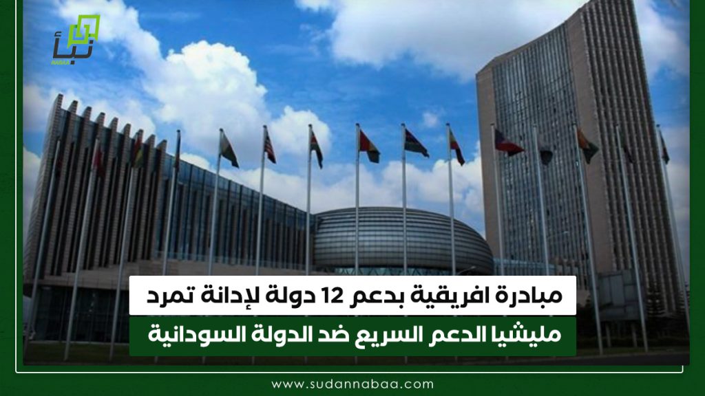 مبادرة افريقية بدعم 12 دولة لإدانة تمرد مليشيا الدعم السريع ضد الدولة السودانية