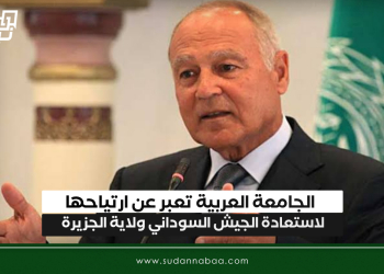 الجامعة العربية تعبر عن ارتياحها لاستعادة الجيش السوداني ولاية الجزيرة