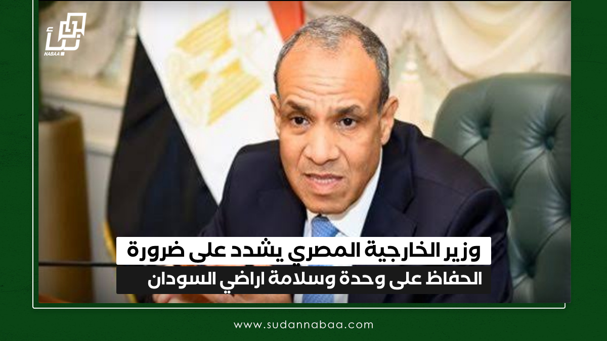 وزير الخارجية المصري يشدد على ضرورة الحفاظ على وحدة وسلامة اراضي السودان 10 وزير الخارجية المصري يشدد على ضرورة الحفاظ على وحدة وسلامة اراضي السودان
