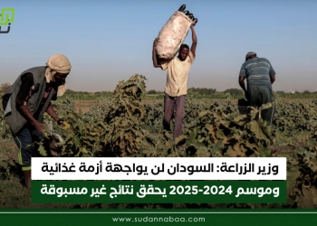 وزير الزراعة: السودان لن يواجهة أزمة غذائية وموسم 2024-2025 يحقق نتائج غير مسبوقة
