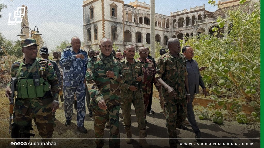 وزير المعادن يتفقد مرافق الوزارة المتضررة بالخرطوم برفقة والي الخرطوم ووفد رفيع من قيادات القطاع 1 وزير المعادن يتفقد مرافق الوزارة المتضررة بالخرطوم برفقة والي الخرطوم ووفد رفيع من قيادات القطاع