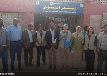 مدير اليونسيف يشيد بالتنسيق القوي مع وزارة الصحة في ولاية الخرطوم
