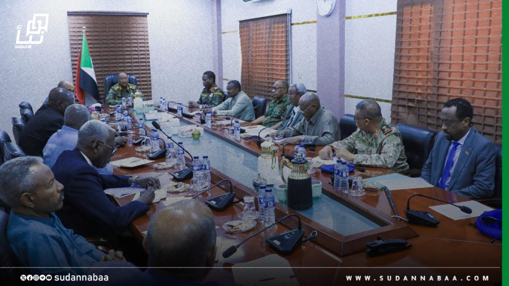 برئاسة الفريق أول الركن البرهان مجلس الأمن والدفاع يعقد اجتماعا طارئاً 1