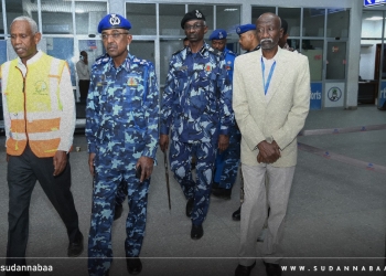 بالصور.. مشاهد من تفقد المدير العام لقوات الشرطة مطار بورتسودان الدولي