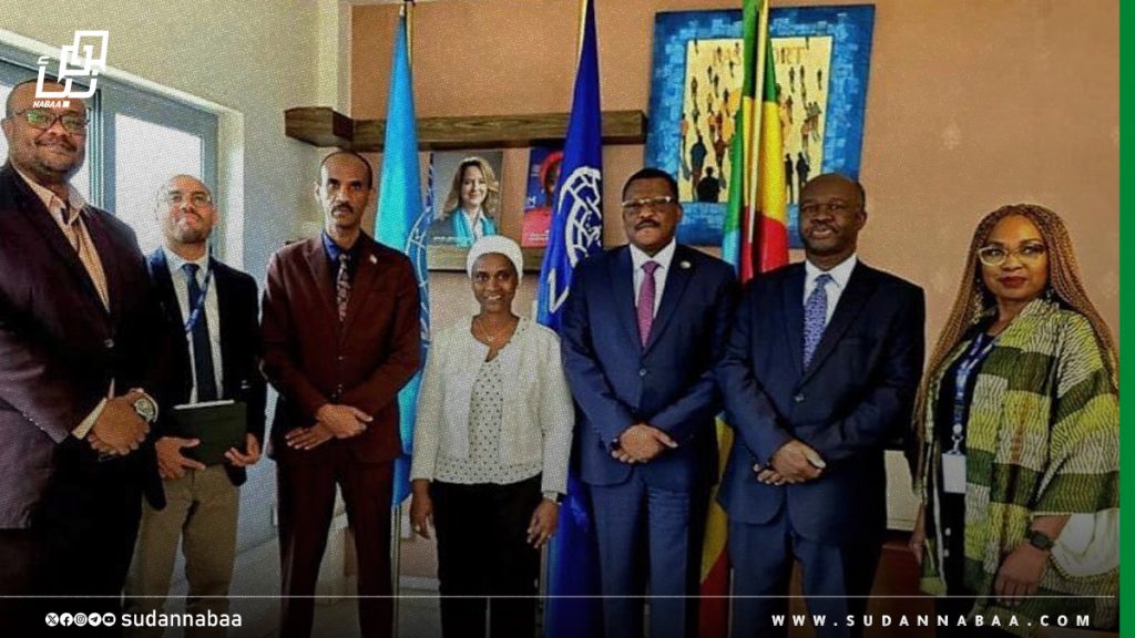 السفير الزين يبحث أوضاع اللاجئين السودانيين مع رئيسة بعثة منظمة الهجرة الدولية بإثيوبيا