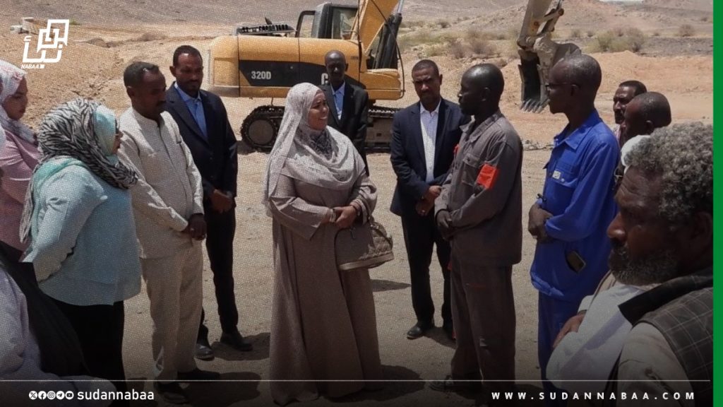 عضو مجلس السيادة د. نوارة أبو محمد تزور منطقة أربعات وتلتقي مكونات المجتمع المدني بالمنطقة