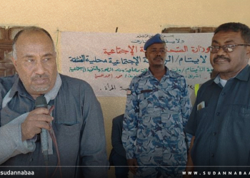 تدشين توزيع كساء الأيتام وأبناء الشهداء بمدينة الشواك بمحلية الفشقة