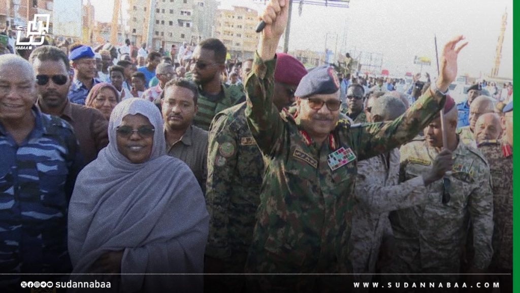 خلال مخاطبته لقاءا جماهيريا عفويا ببحرى جابر مهمتنا فى هذه المرحلة استتباب الأمن وإعادة الخدمات