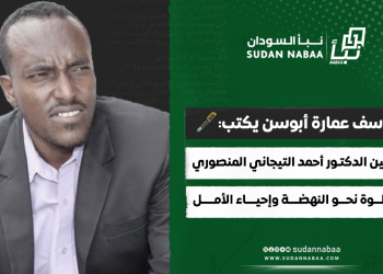 يوسف عمارة أبوسن يكتب: تعيين الدكتور أحمد التيجاني المنصوري.. خطوة نحو النهضة وإحياء الأمل