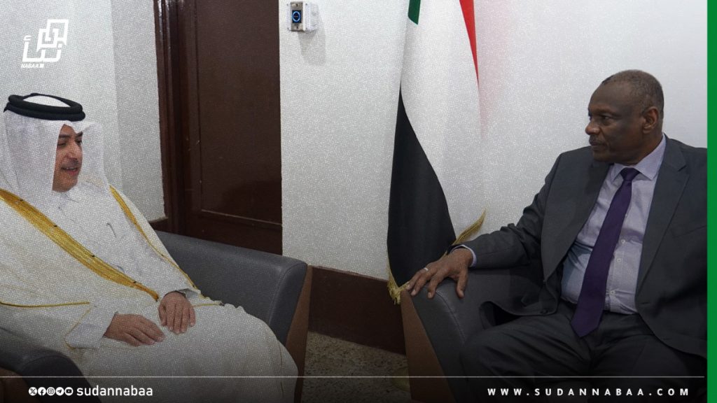 وزير الدولة بوزارة الخارجية يستقبل السفير القطري بالسودان 1 وزير الدولة بوزارة الخارجية يستقبل السفير القطري بالسودان
