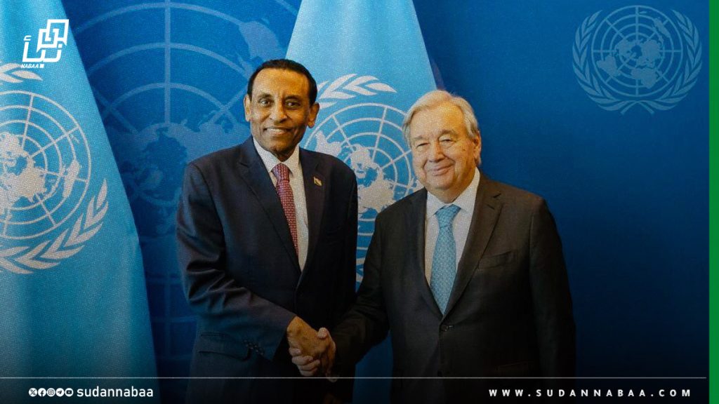 الأمين العام للأمم المتحدة يستقبل رئيس وزراء السودان بمقر المنظمة الدولية في نيويورك