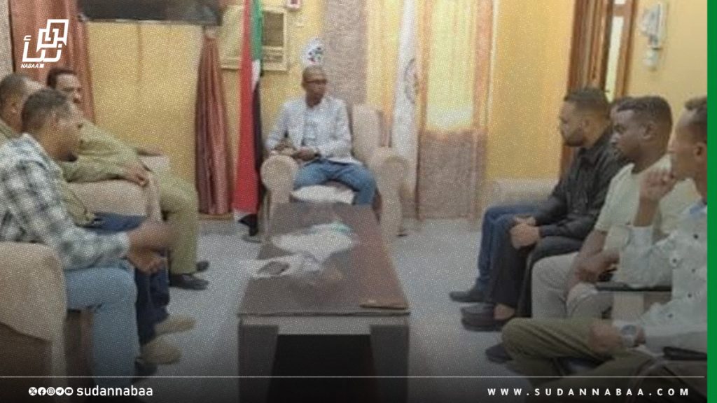 مفوض العون الإنساني بالشمالية يؤكد دعمهم للهيئة الشبابية للإعمار والتعافي الوطني