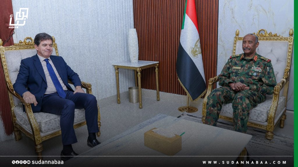 البرهان يلتقي السفير الأسباني لدي السودان