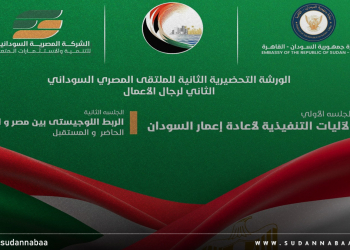 إكتمال ترتيبات الورشة التحضيرية الثانية للملتقى المصري السوداني لرجال الأعمال