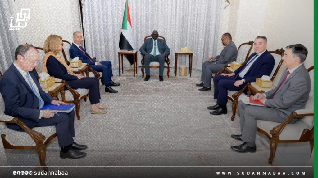 عقار يبحث مع الوفد السويسري الأوضاع الإنسانية بالبلاد 1 عقار يبحث مع الوفد السويسري الأوضاع الإنسانية بالبلاد