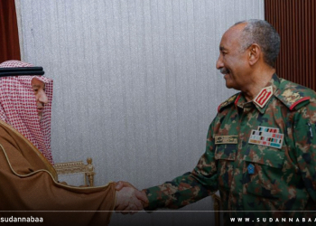 البرهان يعرب عن شكره لخادم الحرمين الشريفين وولي عهده والرئيس الأمريكي لاهتمامهم بقضية السلام في السودان