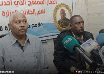 وزير التخطيط العمراني المكلف بالجزيرة يستعرض انجازات وزارته خلال العام 2025