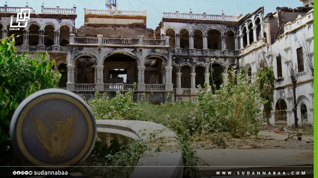 The British Newspaper The Telegraph Highlights the Destruction of Sudanese Heritage and Official Efforts to Save the Historic Presidential Palace 1 صحيفة ذا تلغراف البريطانية تسلط الضوء على دمار التراث السوداني ومساعٍ رسمية لإنقاذ القصر الجمهوري التاريخي