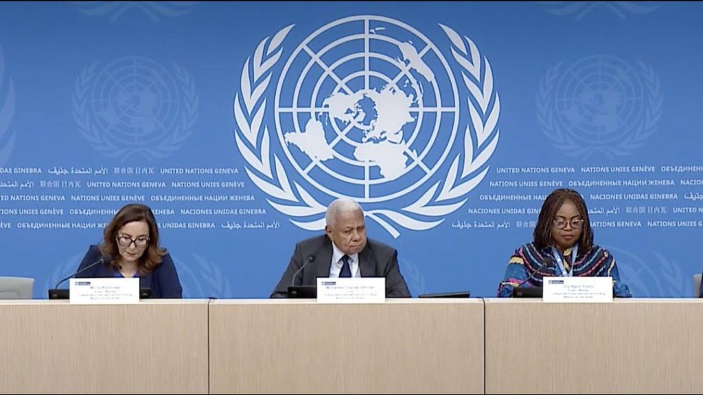 UN Fact-Finding Mission Finds Compelling Evidence of Genocide in El-Fashir Targeting Zaghawa and Foor Communities 1 UN Geneva