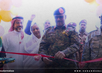 جابر يشهد افتتاح مصرف السلام – فرع السوق الشعبي بأم درمان