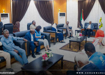والي البحر الأحمر يلتقي لجنة الطواري الإنسانية والمنظمات العاملة في الولاية والوزارات ذات الصلة لمناقشة قضايا النازحين بالولاية