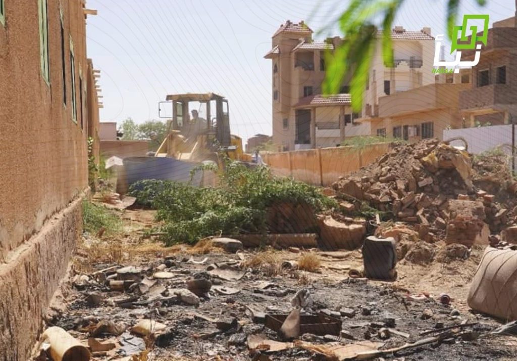 Sudanese Mineral Resources Company Launches Campaign to Remove Traditional Mining Waste in Khartoum 1 Mininig remnants