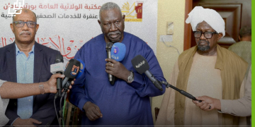 نائب رئيس مجلس السيادة الانتقالي مالك عقار آير يخاطب ملتقى الصحفيين والإعلاميين العائلي ببورتسودان