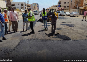هيئة الطرق بالخرطوم تتفقد صيانة وتأهيل الطرق الرئيسية بالمحاور الحيوية
