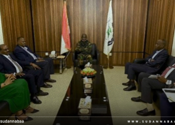 وزير المالية يلتقي وفد اللجنة العليا للعودة الطوعية للسودانيين في أوغندا