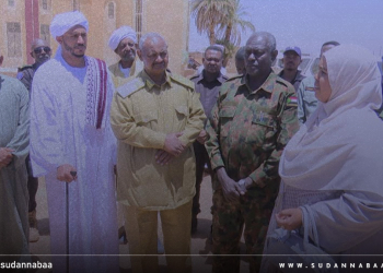 نوارة أبو محمد تزور منطقة الجموعية وتتفقد المشروع الزراعي بأم درمان